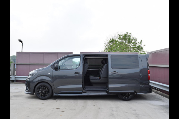 Peugeot e-Expert Dubbele Cabine 75kWh | STX Sport | Lederen bekleding | Spoilerpakket | 18 inch Lichtmetalen velgen | Rondom Camera's | Mooiste bus van NL (!)