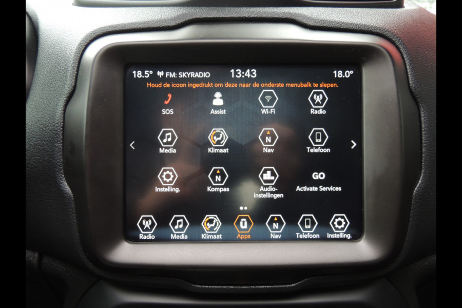 Jeep Renegade 1.3T DDCT 80th Anniversary | Panoramadak | Keyless | LED | Apple CarPlay | Android Auto trekhaak