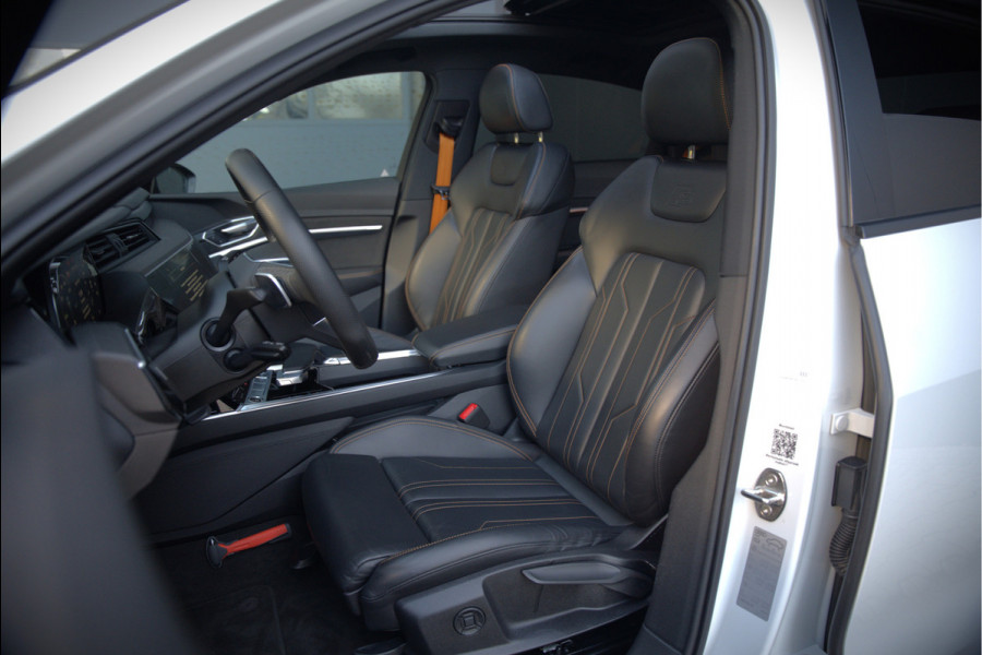 Audi e-tron Sportback 55 quattro S edition 95 kWh S-Line | Panoramadak | Bang & Olufsen | Carbon | Stoelverwarming | Camera | Matrix LED | Luchtvering | Cruise Control | Keyless | B&O | SOH 91,2%