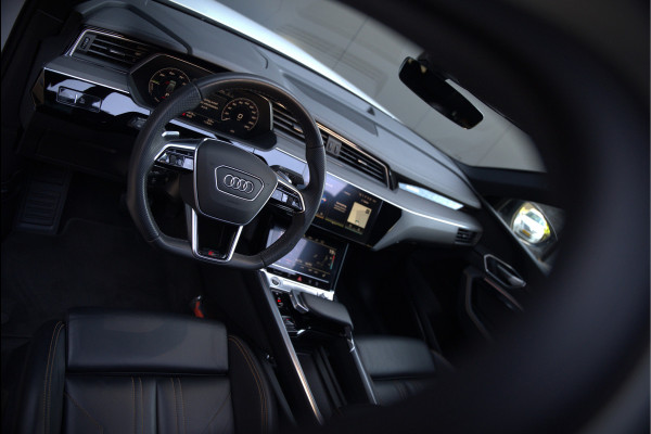Audi e-tron Sportback 55 quattro S edition 95 kWh S-Line | Panoramadak | Bang & Olufsen | Carbon | Stoelverwarming | Camera | Matrix LED | Luchtvering | Cruise Control | Keyless | B&O | SOH 91,2%