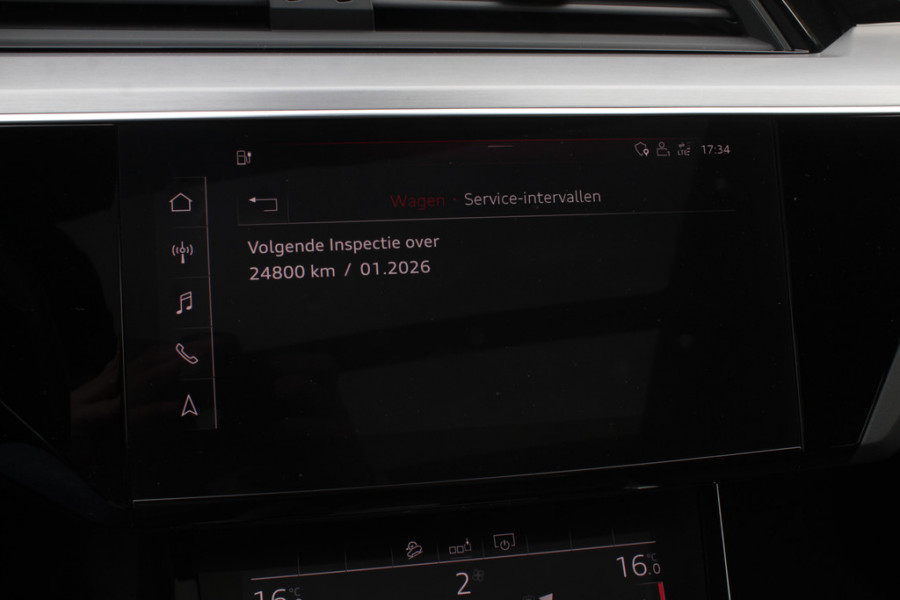 Audi e-tron 55 quattro S edition 95 kWh / SoH 96,4% / 50.665 km! / Trekhaak / Camera / Keyless / B&O /  21'' / Luchtvering / CarPlay / Stoelverwarming / DAB / ACC