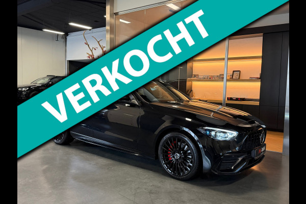 Mercedes-Benz C-Klasse 300 E AMG Full option 2023 garantie Pano Memory Burmester 360Cam