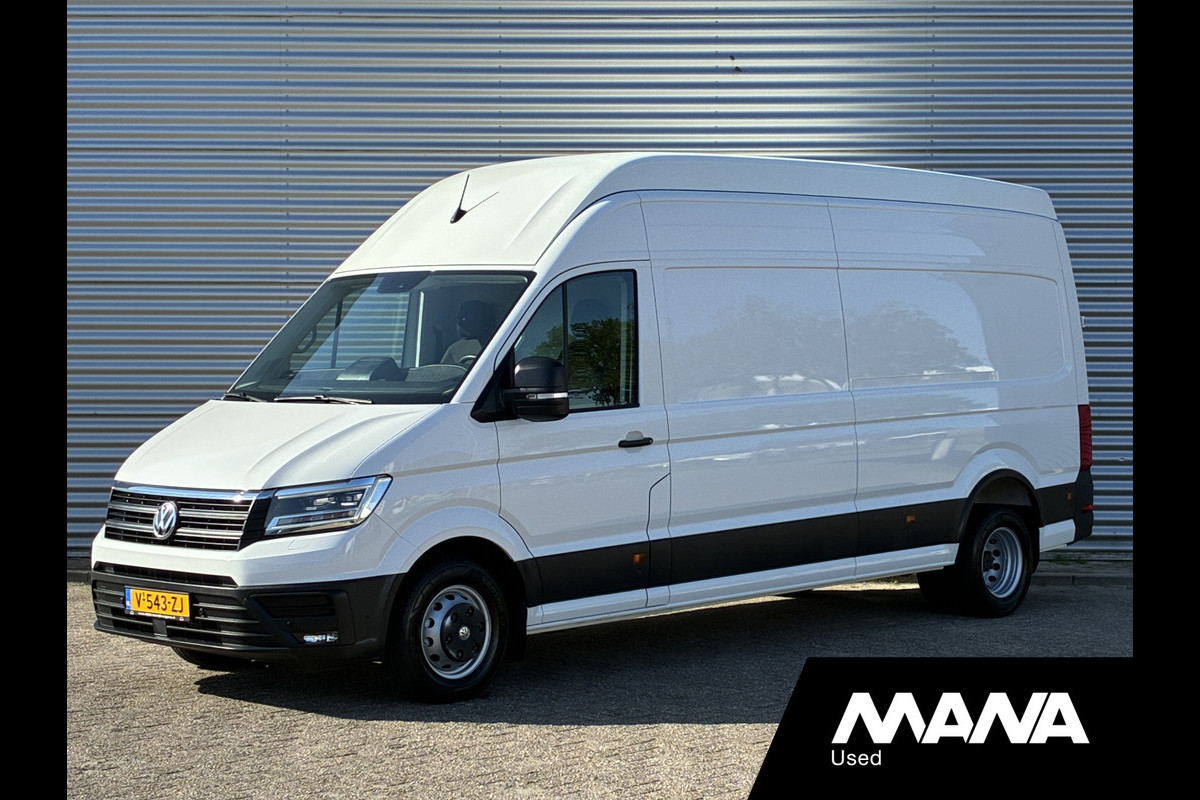Volkswagen Crafter 50 / 3500kg 2.0 TDI 177PK L4H4 DL Automaat 3,5T trekgewicht WERKPLAATS LED Cruise Navi Trekhaak Voorruitverwarming