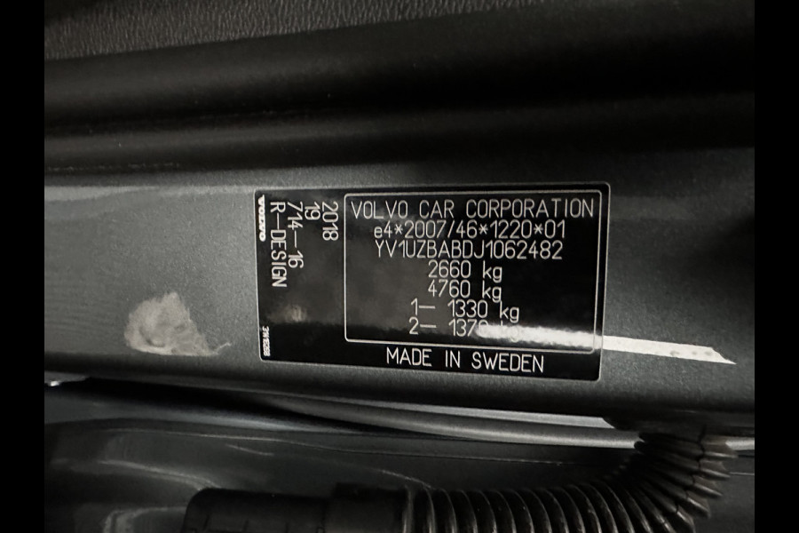 Volvo XC60 2.0 T8 R-Design Twin Engine AWD (Plug-In) (INCL-BTW) *PANO | LEATHER-MICROFIBRE | FULL-LED | KEYLESS | AIR-SUSPENSION | HEATED-SPORTSEATS | DIGI-COCKPIT | CAMERA | NAVI-FULLMAP | ECC | PDC | CRUISE | TOWBAR | 21''ALU*
