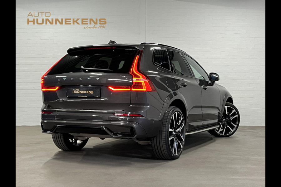 Volvo XC60 2.0 T8 Plug-in hybrid AWD Ultra Dark Luchtvering | Massage | Trekhaak | Stoelventilatie | Open dak | Adapt. Cruise | 360 camera | Head-up | Memory | Stuur-/stoelverwarming