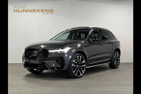 Volvo XC60 2.0 T8 Plug-in hybrid AWD Ultra Dark Luchtvering | Massage | Trekhaak | Stoelventilatie | Open dak | Adapt. Cruise | 360 camera | Head-up | Memory | Stuur-/stoelverwarming
