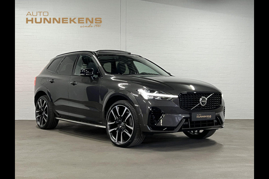 Volvo XC60 2.0 T8 Plug-in hybrid AWD Ultra Dark Luchtvering | Massage | Trekhaak | Stoelventilatie | Open dak | Adapt. Cruise | 360 camera | Head-up | Memory | Stuur-/stoelverwarming