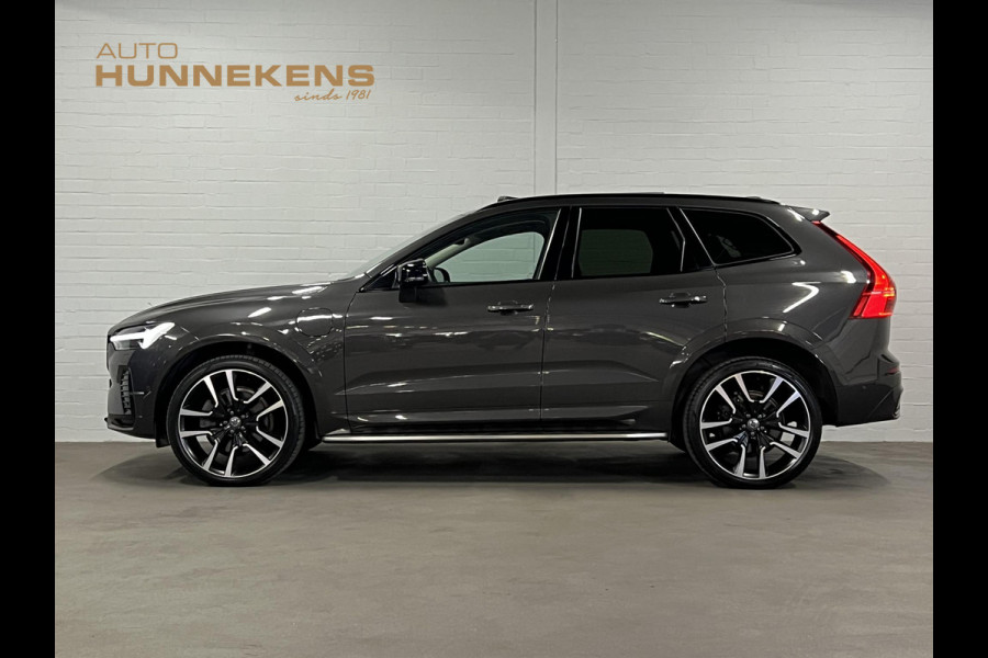 Volvo XC60 2.0 T8 Plug-in hybrid AWD Ultra Dark Luchtvering | Massage | Trekhaak | Stoelventilatie | Open dak | Adapt. Cruise | 360 camera | Head-up | Memory | Stuur-/stoelverwarming