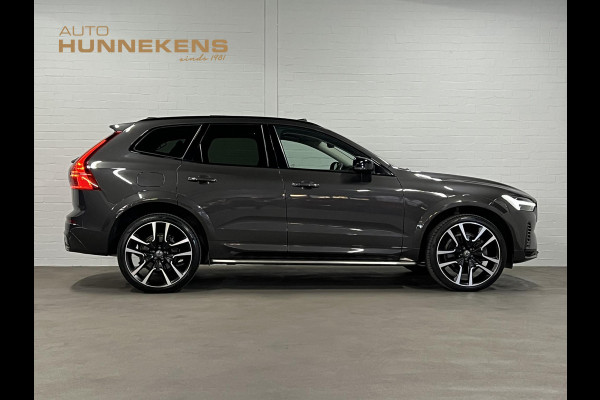 Volvo XC60 2.0 T8 Plug-in hybrid AWD Ultra Dark Luchtvering | Massage | Trekhaak | Stoelventilatie | Open dak | Adapt. Cruise | 360 camera | Head-up | Memory | Stuur-/stoelverwarming