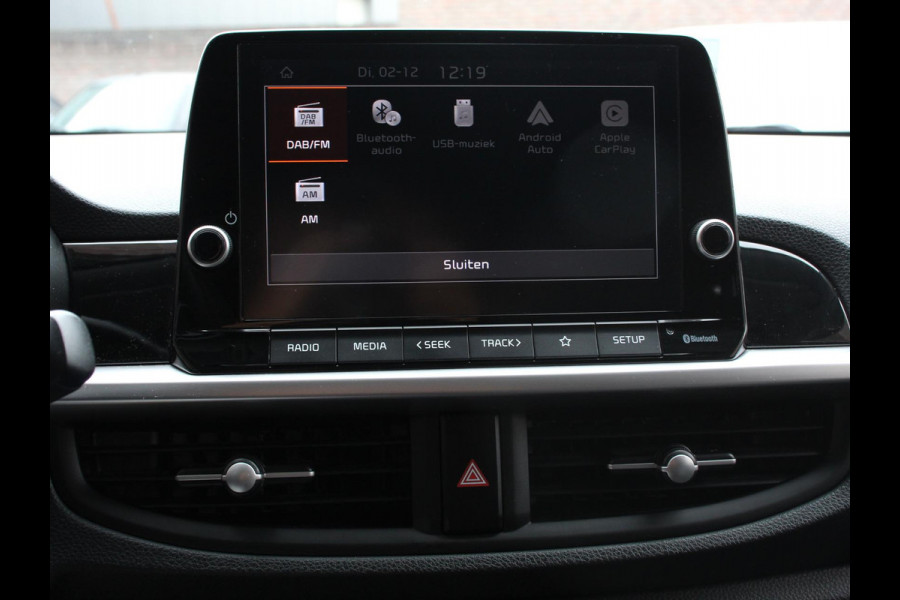 Kia Picanto 1.0 DPi Automaat DynamicLine Navigatie Apple Carplay/Android Auto Airco Camera DAB Lichtmetalen velgen Bluetooth