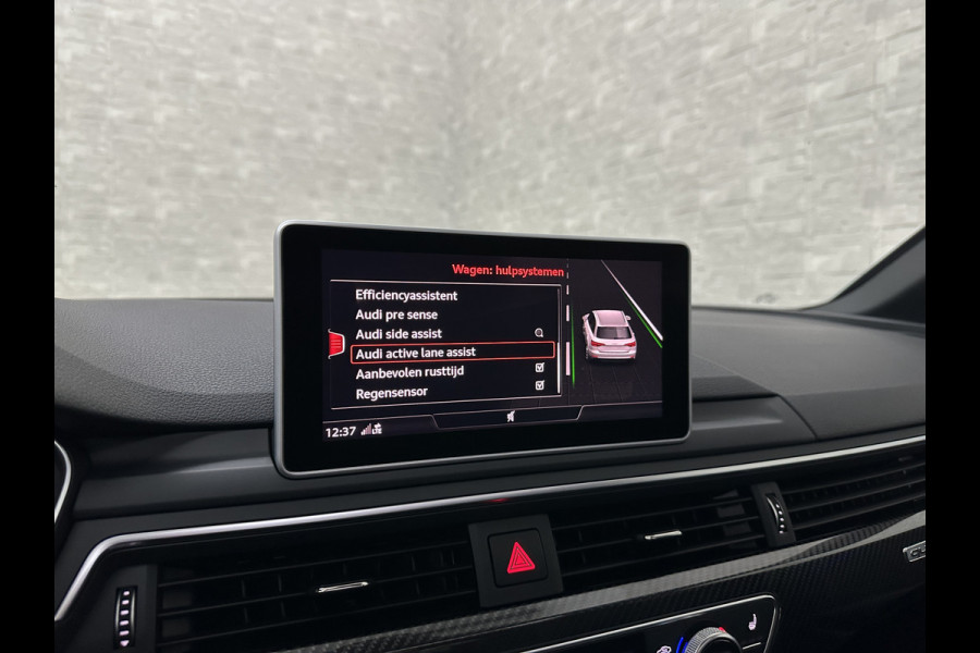 Audi RS4 Avant 2.9 TFSI A4 Quattro | Carbon | Panorama | RS-Dynamic | ACC | 360 Camera | Matrix-LED | Keyless-Entry | Massage | 20 inch | Memory | Black-Optic | 3-Zone Clima | Tour-Pakket | Getint Glas | Sfeerverlichting | Autom. Parkeren | Virtual-Cockpit |