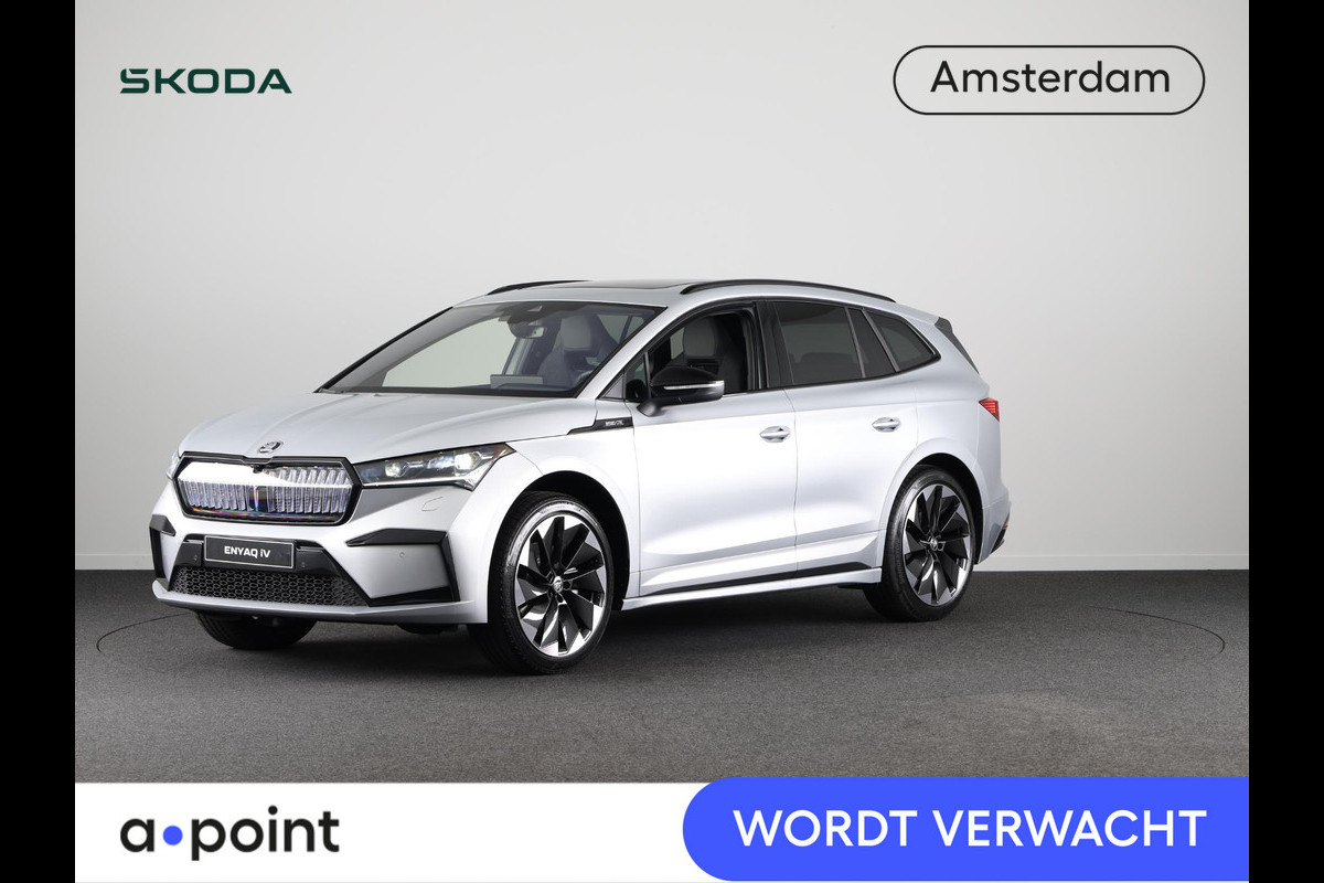 Škoda Enyaq 60 Sportline 180pk | Panoramadak | 21 inch Lichtmetalen velgen | Matrix led verlichting