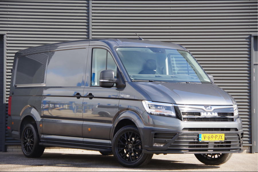 MAN TGE 3.180 35 2.0 L3H2(L2H1) 177PK AUT. LED, TREKHAAK, GEV. ERGO ACTIVE STOEL, STANDKACHEL, STOELVERWARMING, STUURVERWARMING, VOORRUI