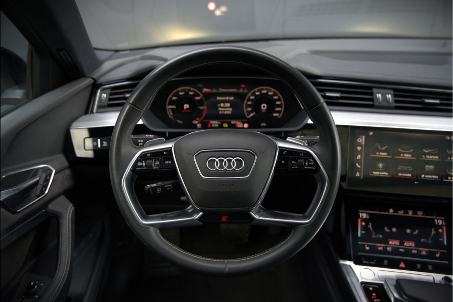 Audi e-tron e-tron 50 quattro Launch edition plus 71 kWh S-Line | Panoramadak | Bang & Olufsen | Head-Up Display | Stoelverwarming | Ambiance Verlichting | Adaptive Cruise Control | Memory Seat | Camera |