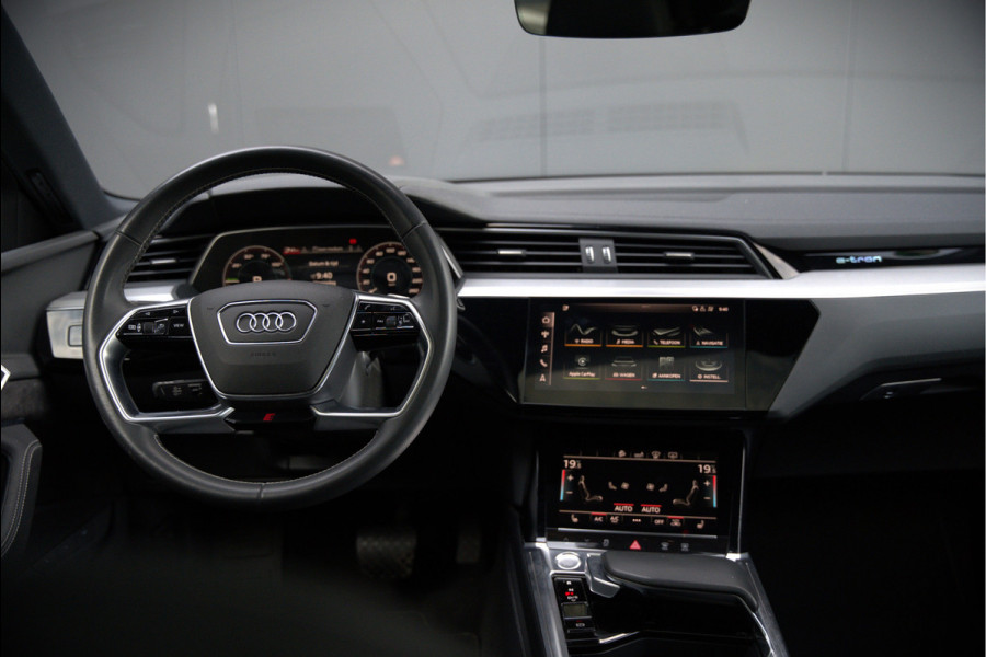 Audi e-tron e-tron 50 quattro Launch edition plus 71 kWh S-Line | Panoramadak | Bang & Olufsen | Head-Up Display | Stoelverwarming | Ambiance Verlichting | Adaptive Cruise Control | Memory Seat | Camera |
