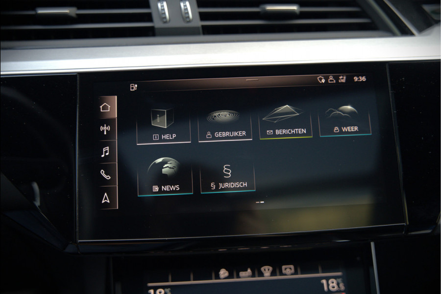 Audi e-tron e-tron 50 quattro Launch edition plus 71 kWh S-Line | Panoramadak | Bang & Olufsen | Head-Up Display | Stoelverwarming | Ambiance Verlichting | Adaptive Cruise Control | Memory Seat | Camera |