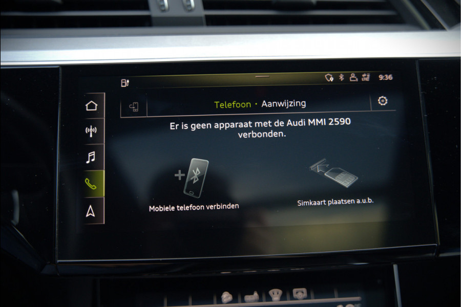 Audi e-tron e-tron 50 quattro Launch edition plus 71 kWh S-Line | Panoramadak | Bang & Olufsen | Head-Up Display | Stoelverwarming | Ambiance Verlichting | Adaptive Cruise Control | Memory Seat | Camera |