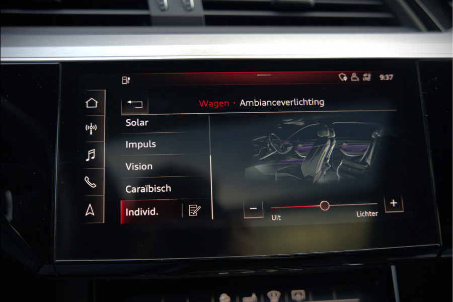 Audi e-tron e-tron 50 quattro Launch edition plus 71 kWh S-Line | Panoramadak | Bang & Olufsen | Head-Up Display | Stoelverwarming | Ambiance Verlichting | Adaptive Cruise Control | Memory Seat | Camera |