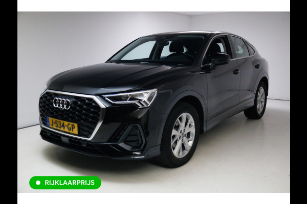 Audi Q3 Sportback 35 TFSI Edition 150 PK | NL Auto | Panoramadak | Leer | 360 camera | El. achterklep Stoelverwarming, Navigatie, App-connect, Lane assist, Cruise, Led verlichting, Regensensor