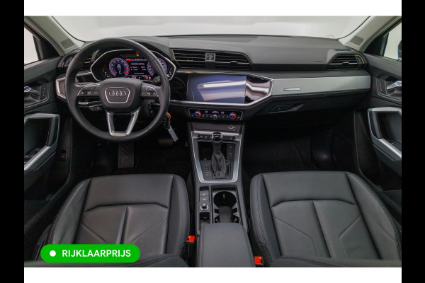 Audi Q3 Sportback 35 TFSI Edition 150 PK | NL Auto | Panoramadak | Leer | 360 camera | El. achterklep Stoelverwarming, Navigatie, App-connect, Lane assist, Cruise, Led verlichting, Regensensor
