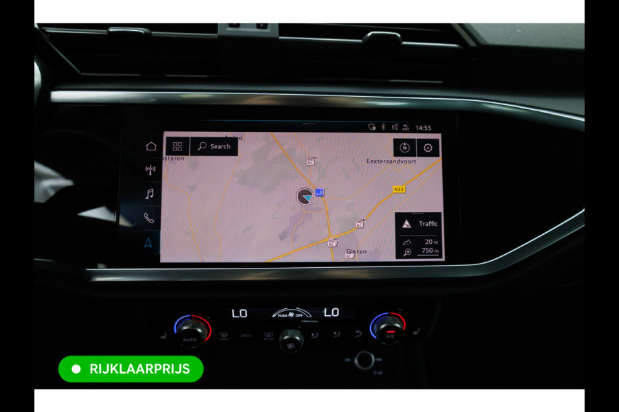 Audi Q3 Sportback 35 TFSI Edition 150 PK | NL Auto | Panoramadak | Leer | 360 camera | El. achterklep Stoelverwarming, Navigatie, App-connect, Lane assist, Cruise, Led verlichting, Regensensor