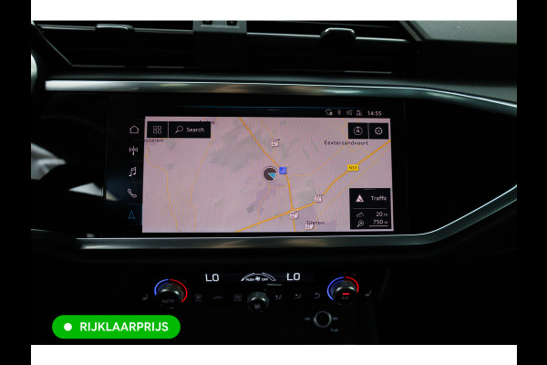 Audi Q3 Sportback 35 TFSI Edition 150 PK | NL Auto | Panoramadak | Leer | 360 camera | El. achterklep Stoelverwarming, Navigatie, App-connect, Lane assist, Cruise, Led verlichting, Regensensor