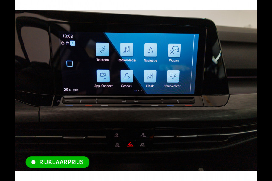 Volkswagen Golf 1.4 eHybrid 204 PK | Camera | Elec. Ergo best. stoel met geheugen en massage | Adap.Cruise, Travelassist, Navigatie, App. connect, IQ Led