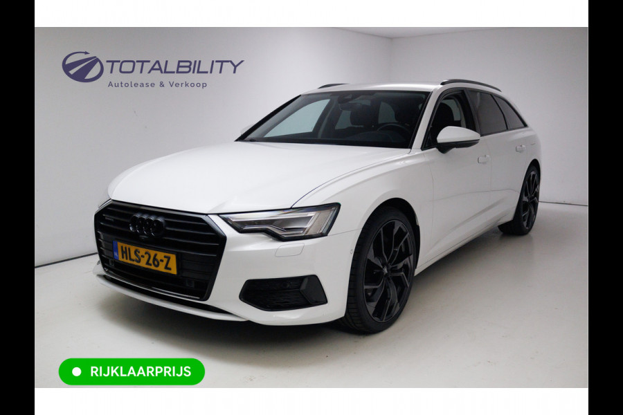 Audi A6 Avant 50 TFSI e quattro Advanced edition | 21 inch | Black optic | 360 camera | Sfeerverlichting Navigatie, Stoelverwarming, Electrische achterklep, Lane assist, App-connect