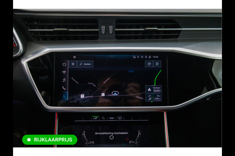 Audi A6 Avant 50 TFSI e quattro Advanced edition | 21 inch | Black optic | 360 camera | Sfeerverlichting Navigatie, Stoelverwarming, Electrische achterklep, Lane assist, App-connect