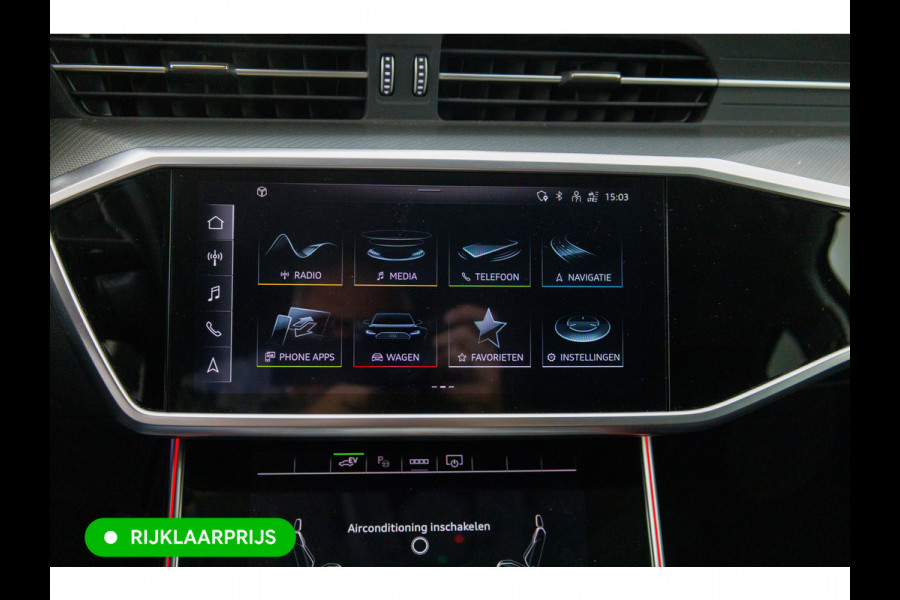 Audi A6 Avant 50 TFSI e quattro Advanced edition | 21 inch | Black optic | 360 camera | Sfeerverlichting Navigatie, Stoelverwarming, Electrische achterklep, Lane assist, App-connect
