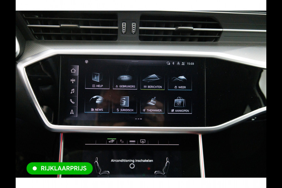 Audi A6 Avant 50 TFSI e quattro Advanced edition | 21 inch | Black optic | 360 camera | Sfeerverlichting Navigatie, Stoelverwarming, Electrische achterklep, Lane assist, App-connect
