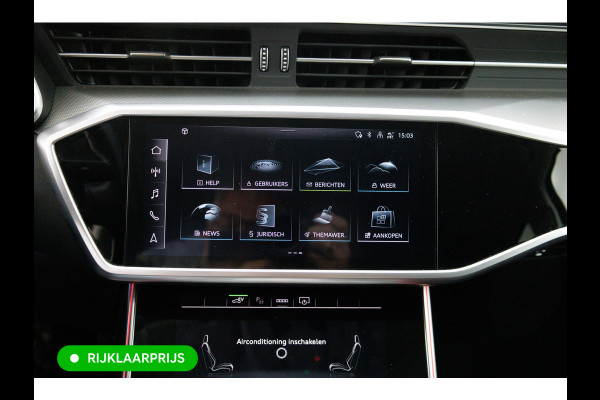 Audi A6 Avant 50 TFSI e quattro Advanced edition | 21 inch | Black optic | 360 camera | Sfeerverlichting Navigatie, Stoelverwarming, Electrische achterklep, Lane assist, App-connect