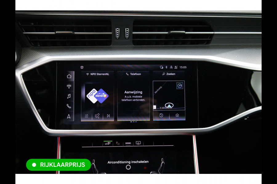 Audi A6 Avant 50 TFSI e quattro Advanced edition | 21 inch | Black optic | 360 camera | Sfeerverlichting Navigatie, Stoelverwarming, Electrische achterklep, Lane assist, App-connect