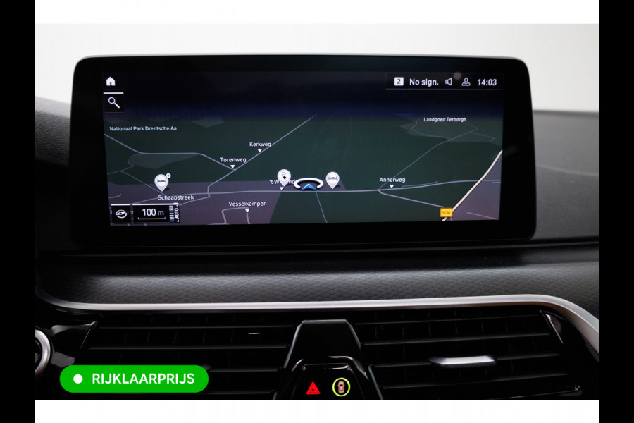 BMW 5 Serie 545e xDrive High Exec. M-sport Black Edition 394 PK automaat | Open Dak | Trekhaak elec. | 360 Camera, Stoel- en stuurverwarming