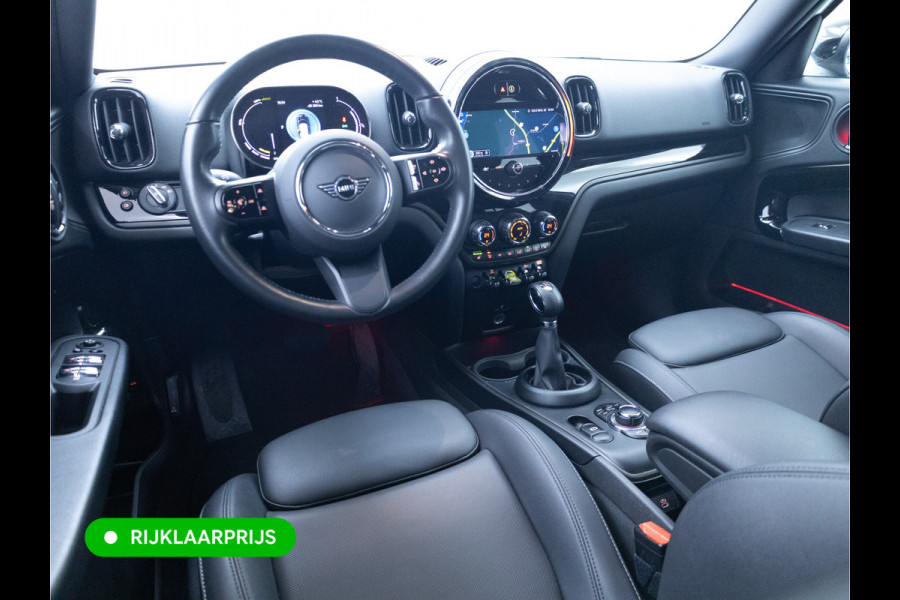 MINI Countryman 2.0 Cooper S E ALL4 Chili | Adap. Cruise | Leer | Elec. achterklep | Sfeerverlichting | Elec. verstelbare en verwarmbare lederen stoelen,  Navigatie, App. connect