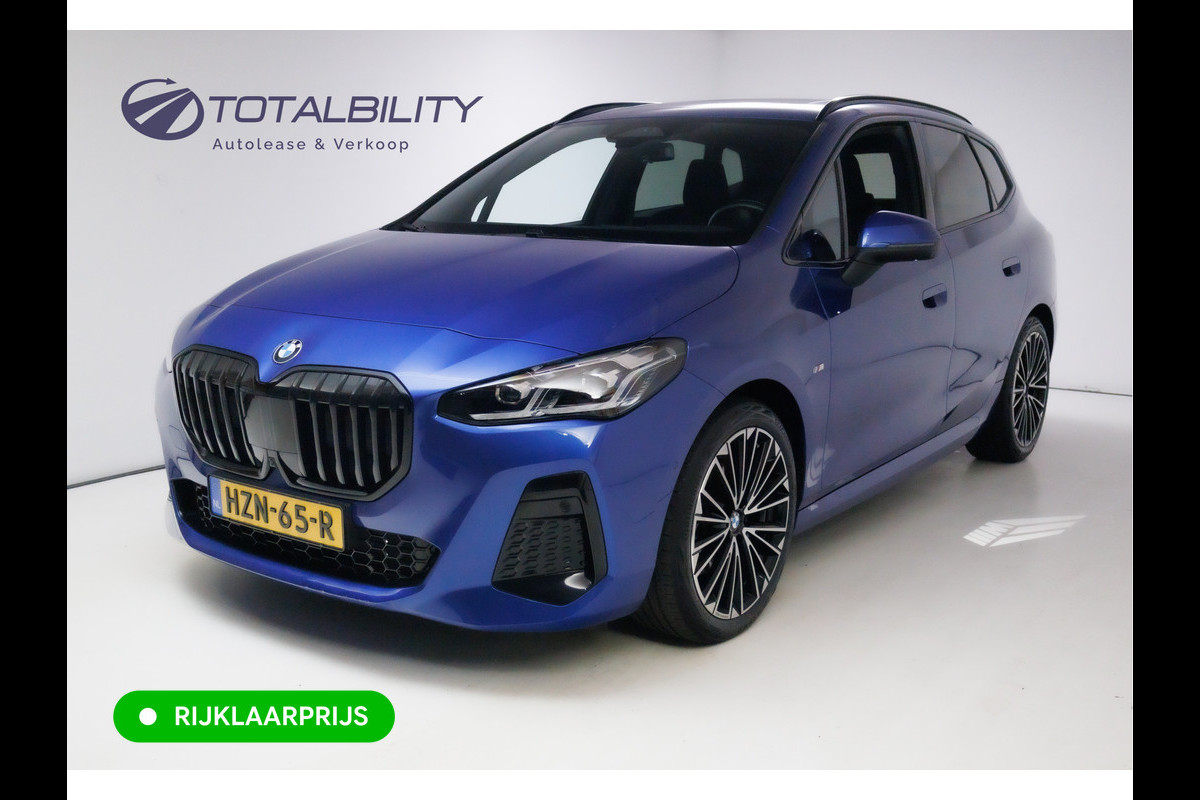 BMW 2 Serie Active Tourer 218i M-Sport automaat | 19 inch Individual Panoramadak | Harman Kardon | HUD Adaptive cruise, 360 Camera, PDC V+A,  El.verstelbare stoel met geheugen, Elektrische achterklep, Keyless