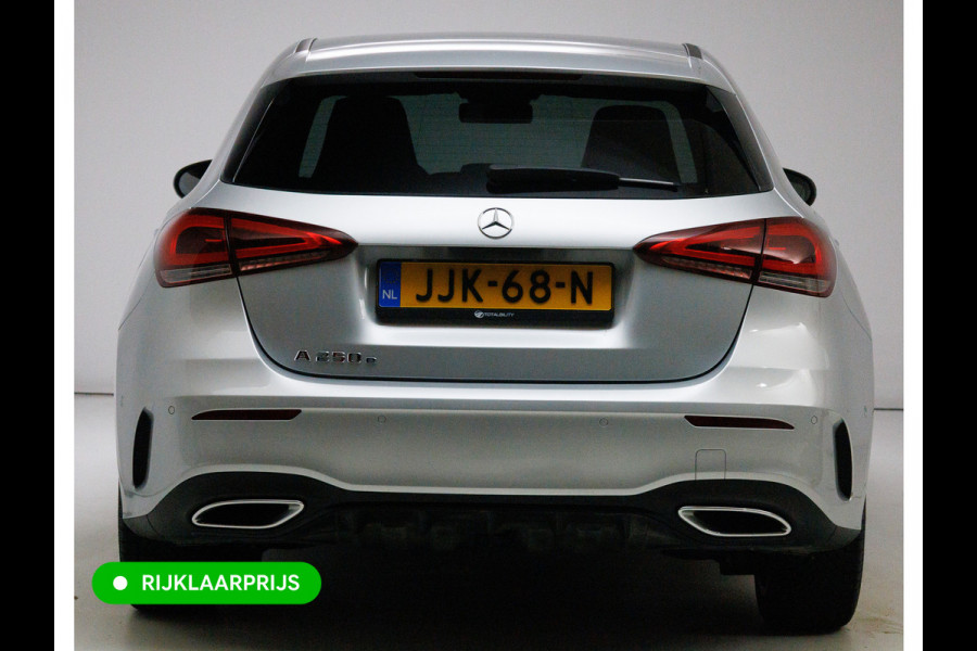 Mercedes-Benz A-Klasse 250 e AMG Line | Cruise-control | PDC V+A + Camera | Stoelverwarming Sfeerverlichting, Extra getint glas, Navigatie, Aplle Carplay/Android auto, Keyless