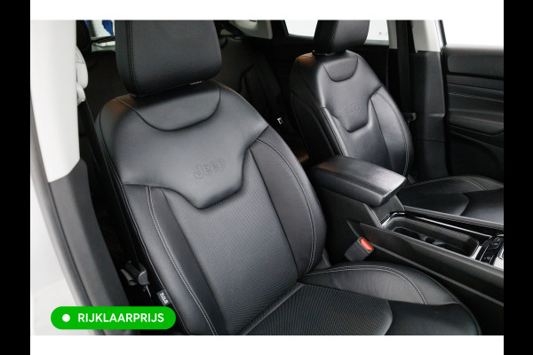 Jeep Compass 4xe 240 Hybrid Electric S 240 PK automaat | Leer | 19 Inch All-season | Stoel- Stuurverwarming Navigatie, Adaptive Cruise, Elektrische achterklep, Camera