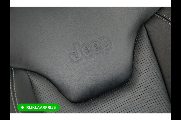 Jeep Compass 4xe 240 Hybrid Electric S 240 PK automaat | Leer | 19 Inch All-season | Stoel- Stuurverwarming Navigatie, Adaptive Cruise, Elektrische achterklep, Camera
