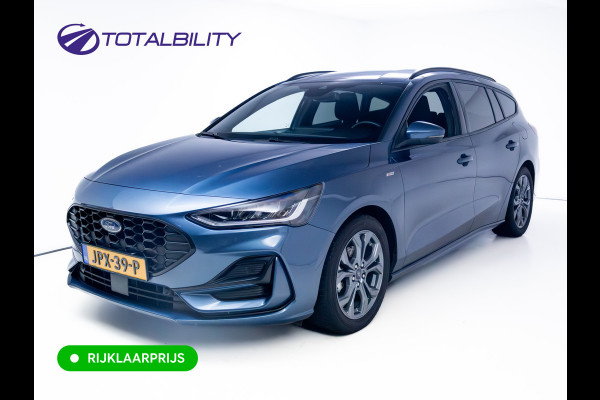 Ford FOCUS Wagon 1.0 EcoBoost Hybrid ST Line 126 PK | Stoel-, Stuur-, en voorruitverwarming | Privacy Glass | Audio Navigatie SYNC4, Cruise, Led, Lendesteun, Parkeerpilot, Parkeersensoren V+A