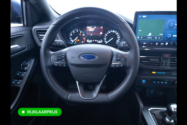 Ford FOCUS Wagon 1.0 EcoBoost Hybrid ST Line 126 PK | Stoel-, Stuur-, en voorruitverwarming | Privacy Glass | Audio Navigatie SYNC4, Cruise, Led, Lendesteun, Parkeerpilot, Parkeersensoren V+A