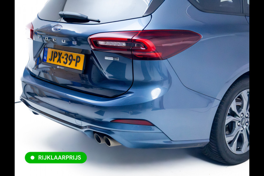 Ford FOCUS Wagon 1.0 EcoBoost Hybrid ST Line 126 PK | Stoel-, Stuur-, en voorruitverwarming | Privacy Glass | Audio Navigatie SYNC4, Cruise, Led, Lendesteun, Parkeerpilot, Parkeersensoren V+A