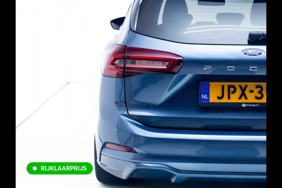 Ford FOCUS Wagon 1.0 EcoBoost Hybrid ST Line 126 PK | Stoel-, Stuur-, en voorruitverwarming | Privacy Glass | Audio Navigatie SYNC4, Cruise, Led, Lendesteun, Parkeerpilot, Parkeersensoren V+A