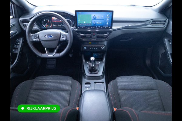 Ford FOCUS Wagon 1.0 EcoBoost Hybrid ST Line 126 PK | Stoel-, Stuur-, en voorruitverwarming | Privacy Glass | Audio Navigatie SYNC4, Cruise, Led, Lendesteun, Parkeerpilot, Parkeersensoren V+A