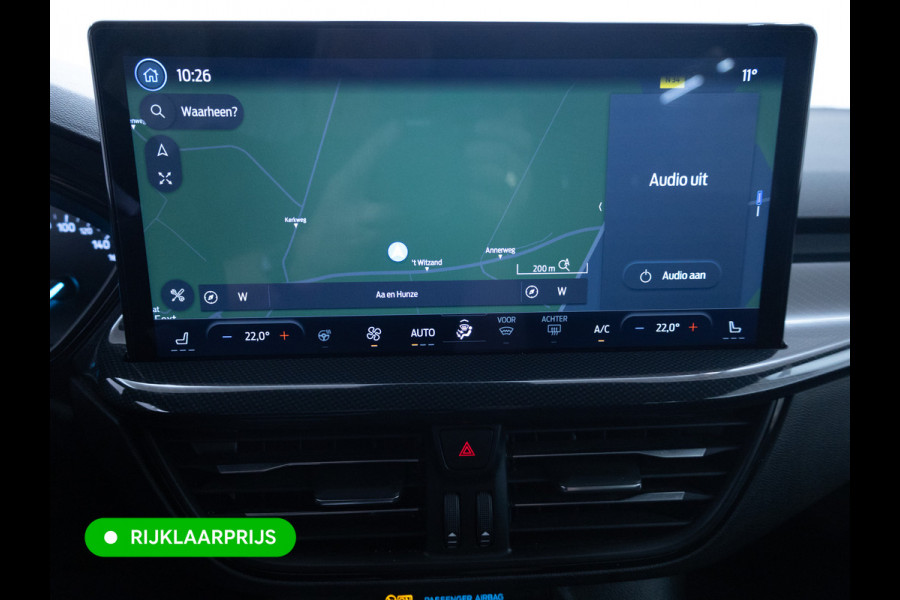 Ford FOCUS Wagon 1.0 EcoBoost Hybrid ST Line 126 PK | Stoel-, Stuur-, en voorruitverwarming | Privacy Glass | Audio Navigatie SYNC4, Cruise, Led, Lendesteun, Parkeerpilot, Parkeersensoren V+A