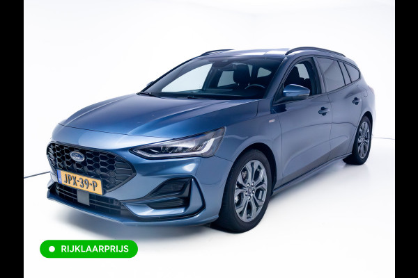 Ford FOCUS Wagon 1.0 EcoBoost Hybrid ST Line 126 PK | Stoel-, Stuur-, en voorruitverwarming | Privacy Glass | Audio Navigatie SYNC4, Cruise, Led, Lendesteun, Parkeerpilot, Parkeersensoren V+A