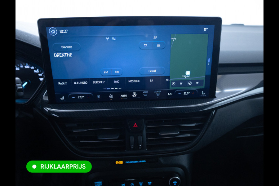 Ford FOCUS Wagon 1.0 EcoBoost Hybrid ST Line 126 PK | Stoel-, Stuur-, en voorruitverwarming | Privacy Glass | Audio Navigatie SYNC4, Cruise, Led, Lendesteun, Parkeerpilot, Parkeersensoren V+A