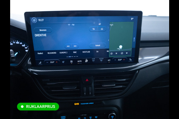 Ford FOCUS Wagon 1.0 EcoBoost Hybrid ST Line 126 PK | Stoel-, Stuur-, en voorruitverwarming | Privacy Glass | Audio Navigatie SYNC4, Cruise, Led, Lendesteun, Parkeerpilot, Parkeersensoren V+A