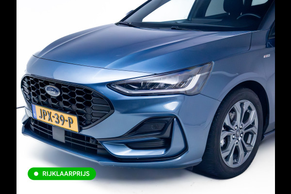 Ford FOCUS Wagon 1.0 EcoBoost Hybrid ST Line 126 PK | Stoel-, Stuur-, en voorruitverwarming | Privacy Glass | Audio Navigatie SYNC4, Cruise, Led, Lendesteun, Parkeerpilot, Parkeersensoren V+A