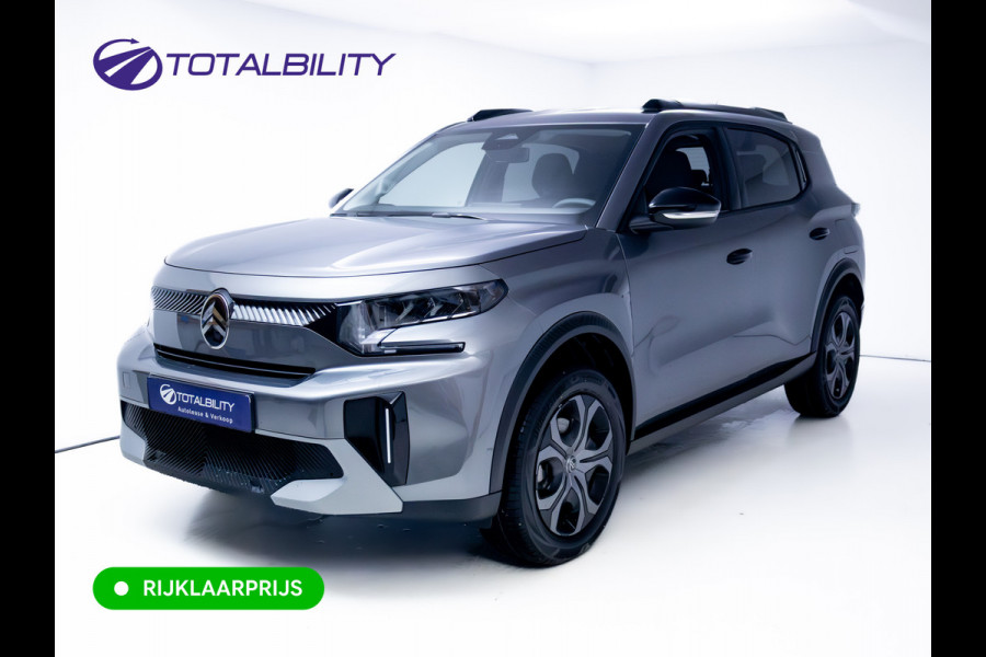 Citroën C3 Aircross 1.2 Hybrid 145pk Plus | Apple Carplay / Android auto | Camera | Led | Extra getint glas achter, Dab, Cruise, Regensensor